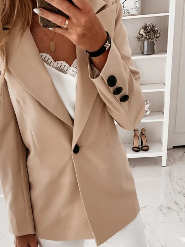Drune | Lässiger Ein-Knopf-Blazer