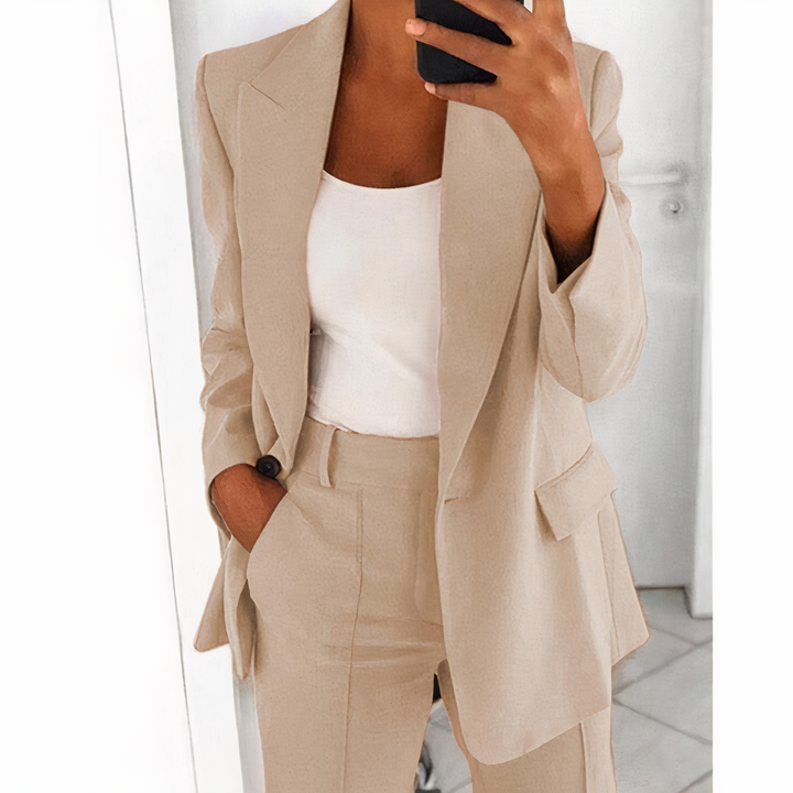 Drune | Blazer Set – Jacke und Hose für Damen