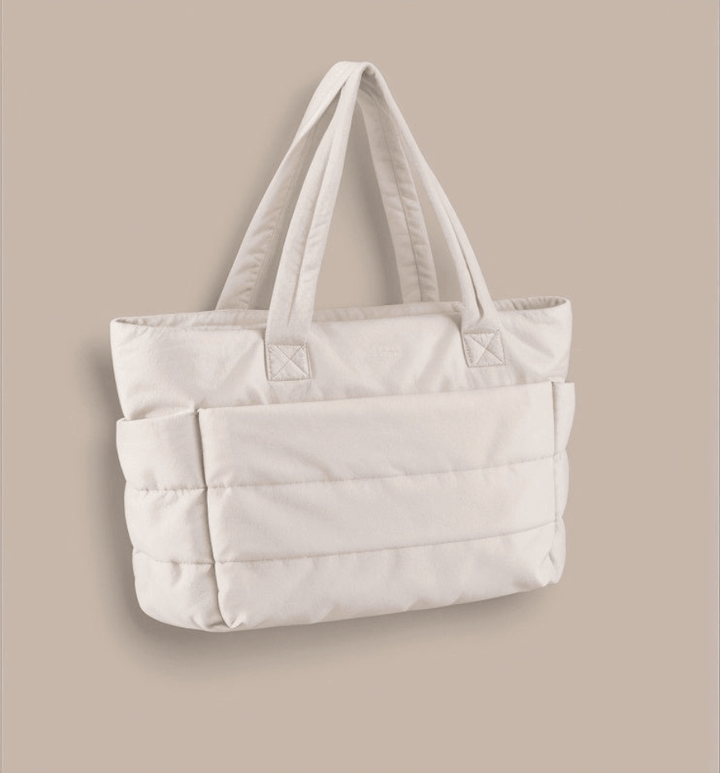 Drune | Damen Tasche Geräumige Puffer Schultertasche Elegantes Design