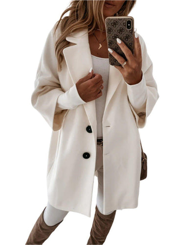 Drune | Damen Oversized Kokonmantel
