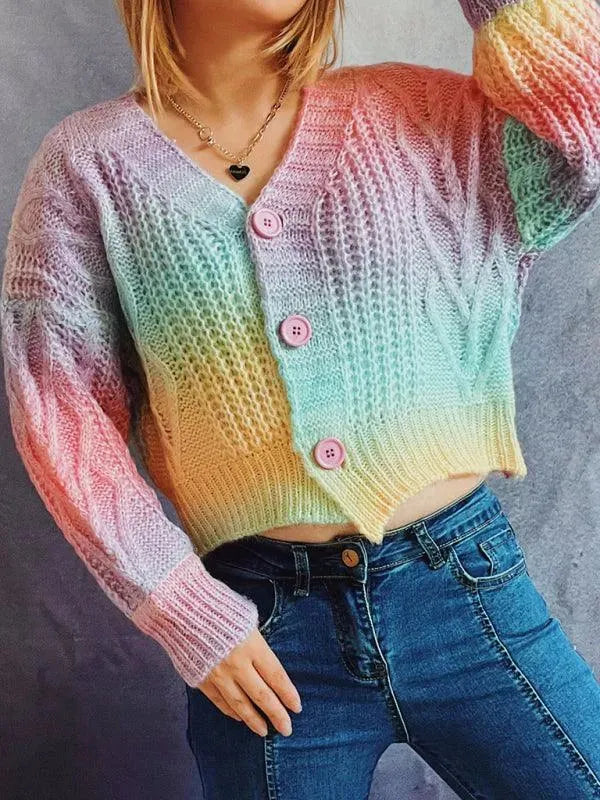Drune | Drop Ärmel Damen Strickjacke Pullover