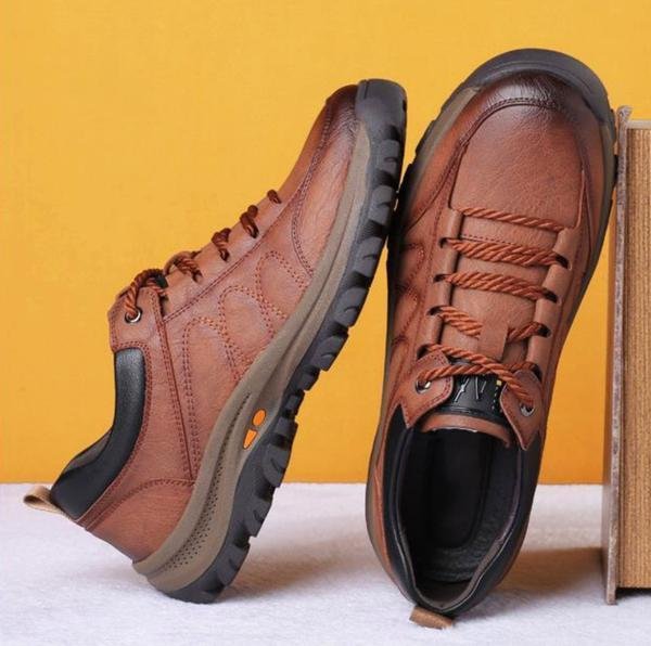 Drune | Herren Lederschuhe Komfortschuhe Aus Echtleder Mit Stützender Sohle