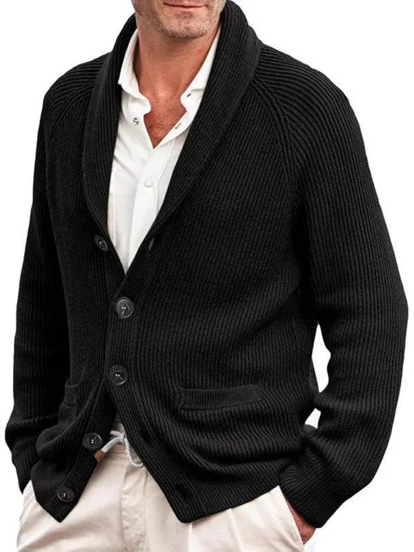 Drune | Strick Herren Strickjacke Pullover