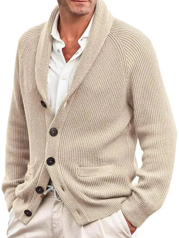 Drune | Strick Herren Strickjacke Pullover