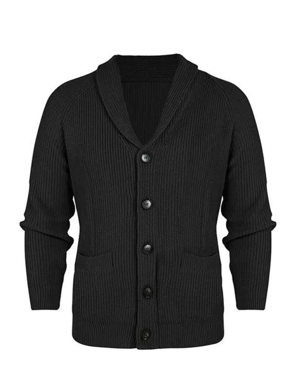 Drune | Strick Herren Strickjacke Pullover