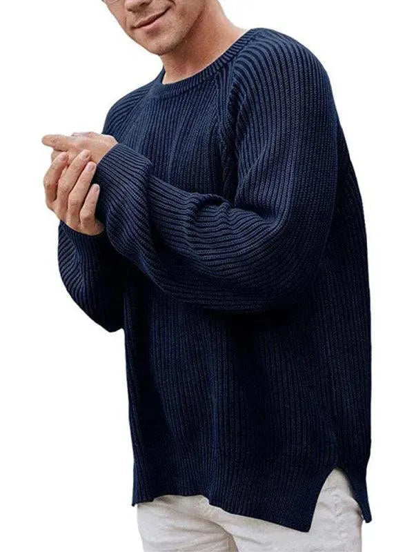 Drune | Lockere Herren Rundhals Pullover