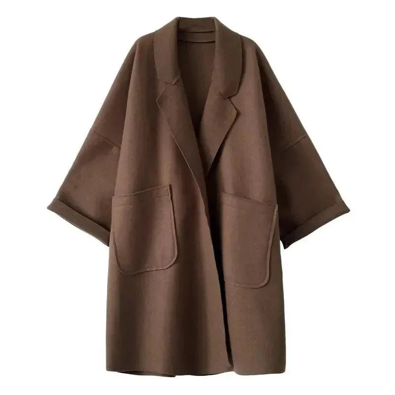 Drune | Oversized Wollmantel für Damen