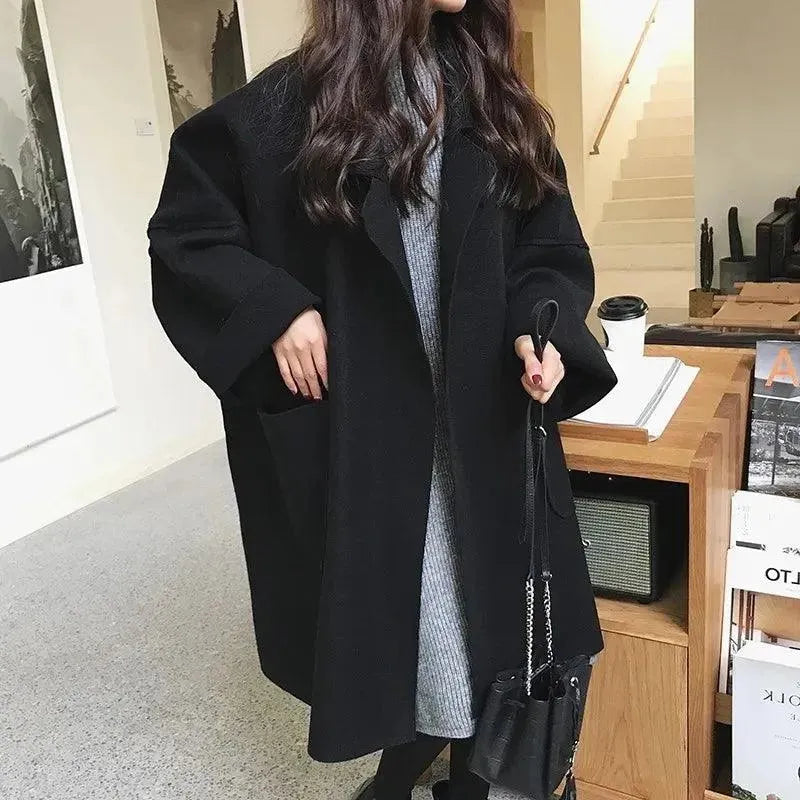 Drune | Oversized Wollmantel für Damen
