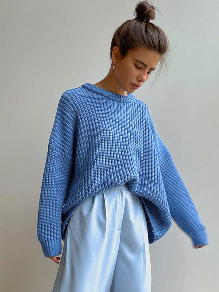 Drune | Übergröße Grobstrickpullover für Damen