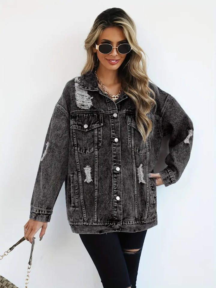 Drune | Oversized Denimjacke für Damen