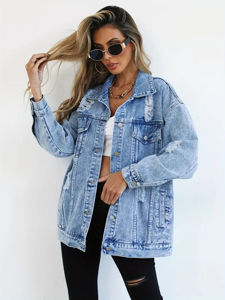 Drune | Oversized Denimjacke für Damen