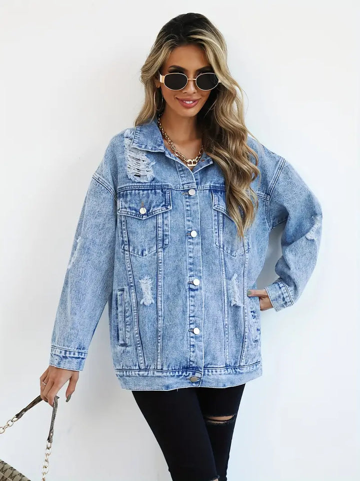 Drune | Oversized Denimjacke für Damen