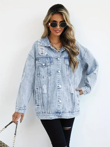 Drune | Oversized Denimjacke für Damen