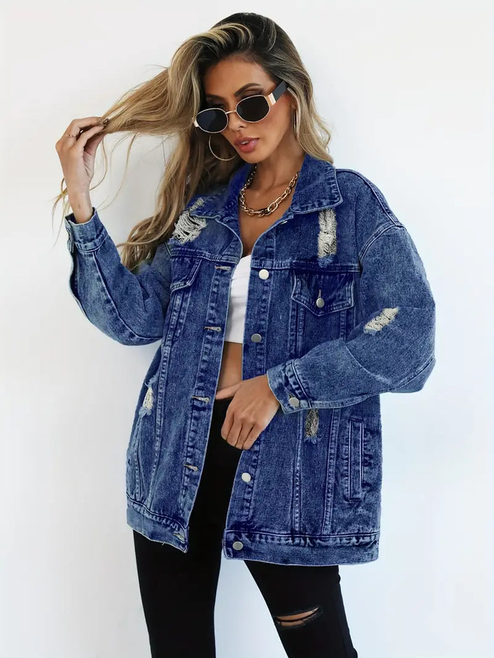 Drune | Oversized Denimjacke für Damen