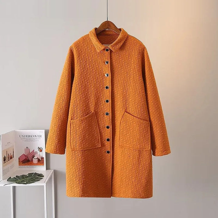 Drune | Übergroße Prägung Dicke Jacke - Stylisch & Warm