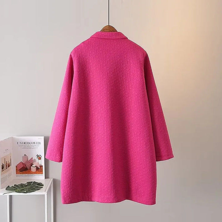 Drune | Übergroße Prägung Dicke Jacke - Stylisch & Warm