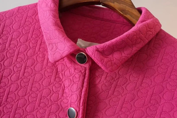 Drune | Übergroße Prägung Dicke Jacke - Stylisch & Warm