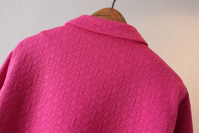 Drune | Übergroße Prägung Dicke Jacke - Stylisch & Warm