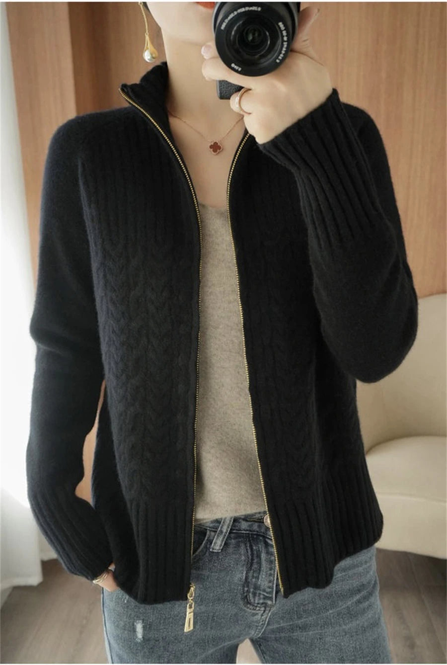 Drune | Übergroßer Strickpullover Pleasure Lounge Bliss