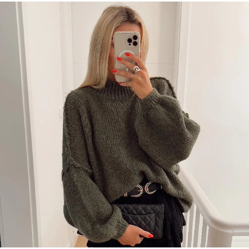 Drune | Übergroßer Strickpullover für Damen