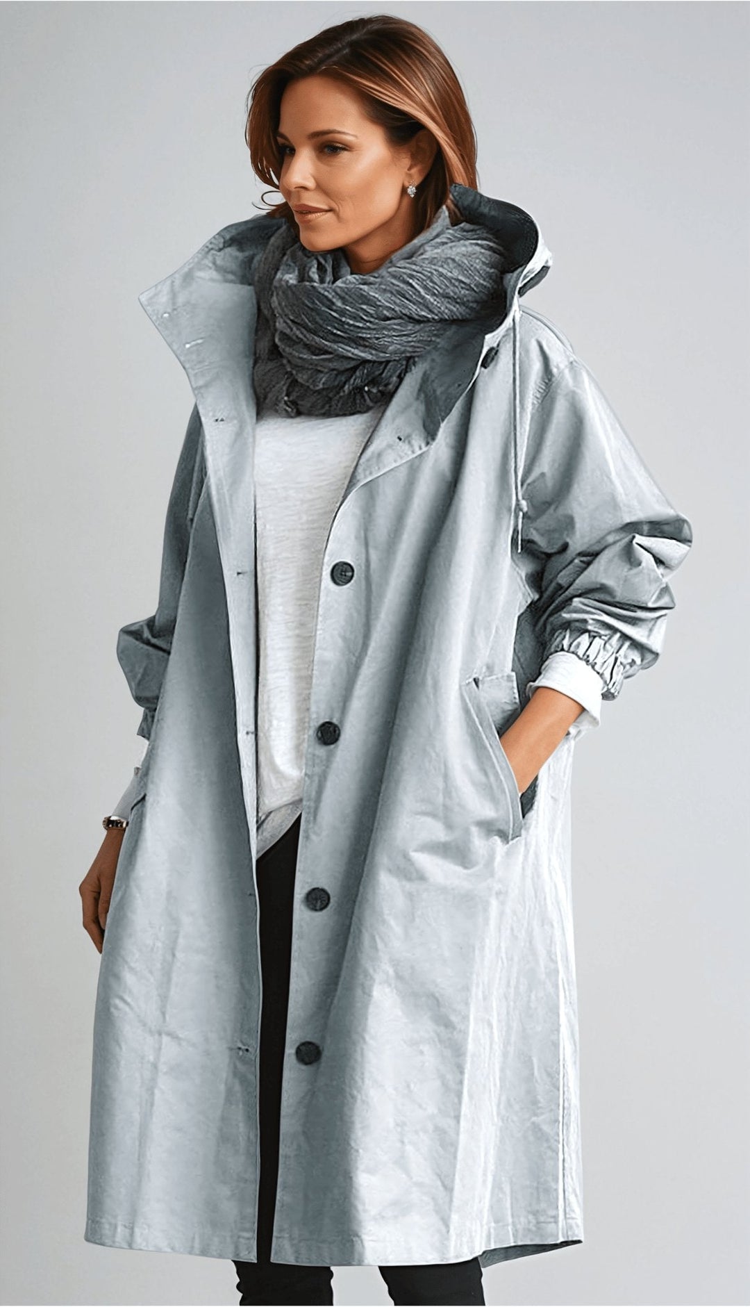 Drune | Regenbogen Parka Trenchcoat