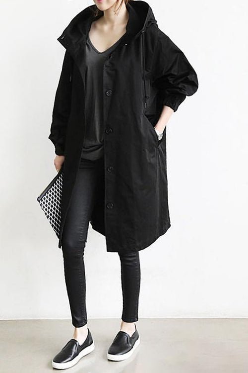 Drune | Regenbogen Parka Trenchcoat