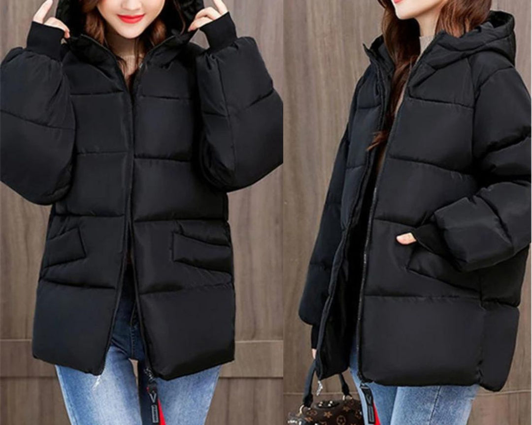 Drune | Oversized Gepolsterter Baumwollparka mit Kapuze - Bequem & Stilvoll