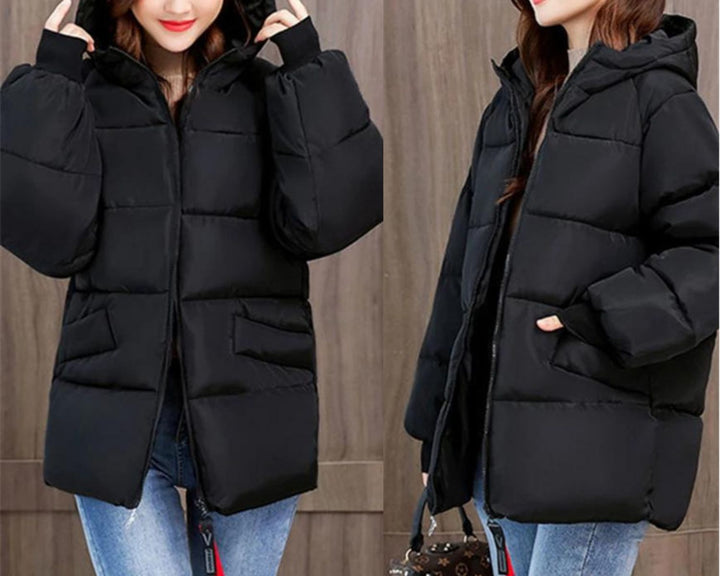 Drune | Oversized Gepolsterter Baumwollparka mit Kapuze - Bequem & Stilvoll