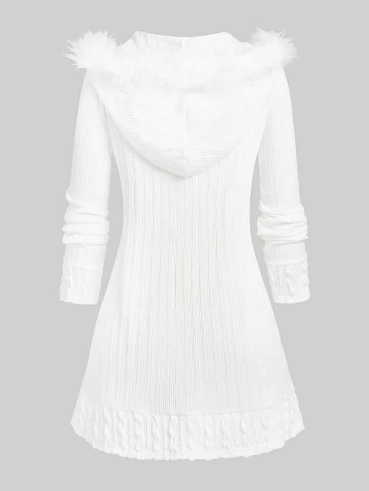 Drune | Oversized “Schneewinterwunderland” Hoodie