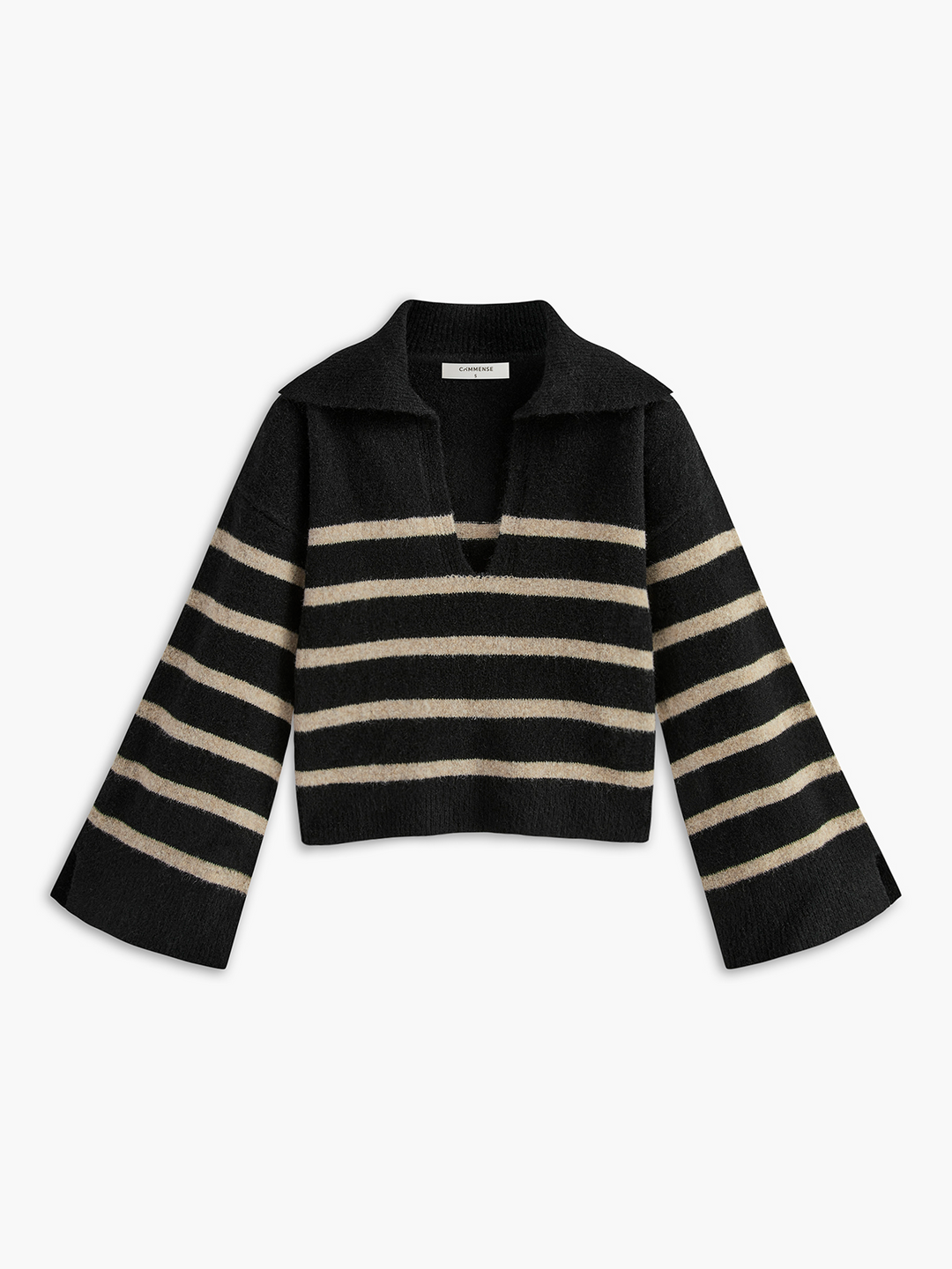 Drune | Übergroßer gestreifter Pullover für Frauen