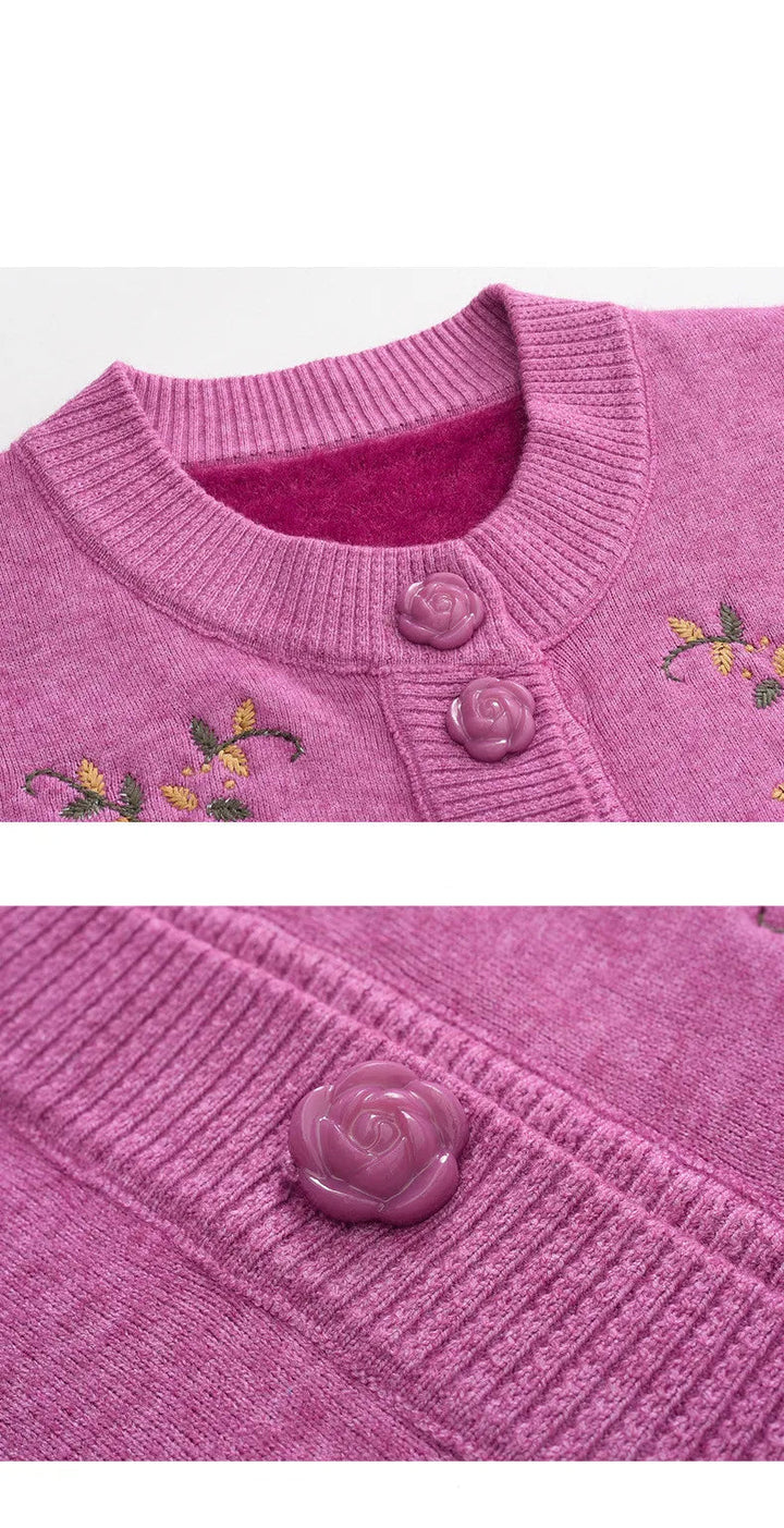 Drune | Oversized Samtstrickpullover "Delight"
