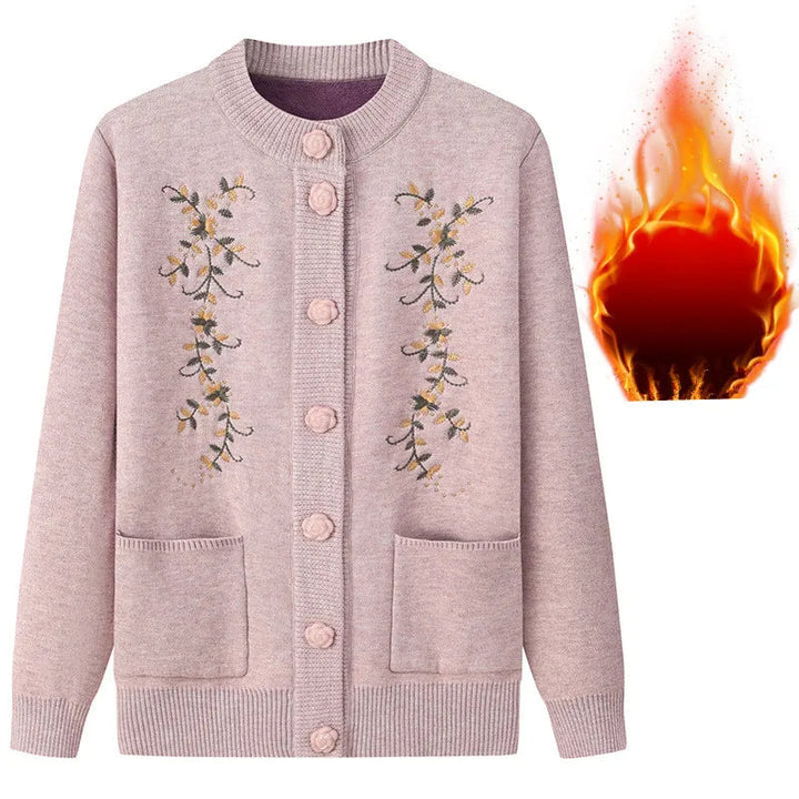 Drune | Oversized Samtstrickpullover "Delight"