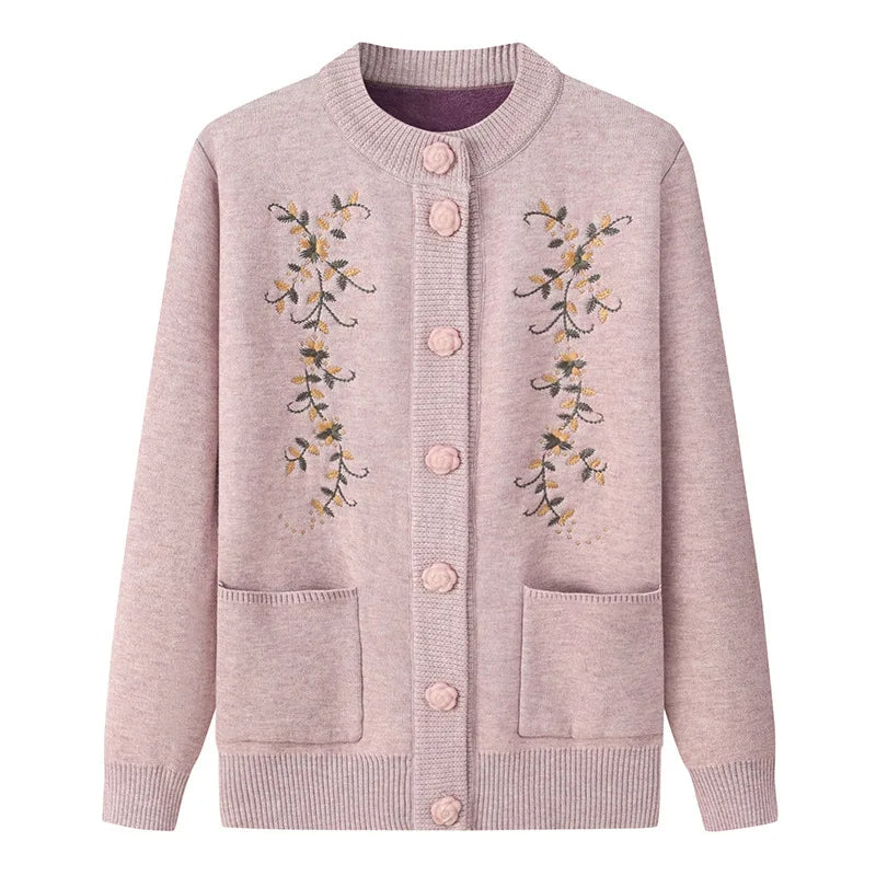 Drune | Oversized Samtstrickpullover "Delight"