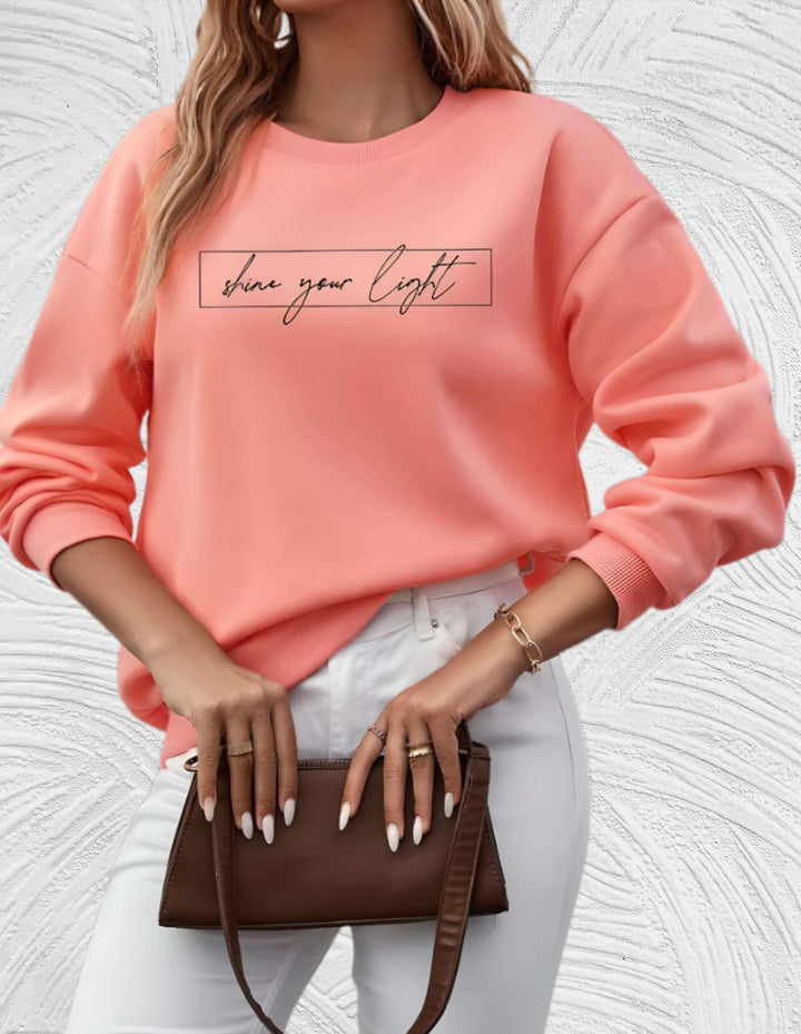 Drune | Oversized Damenpullover mit Rundhalsausschnitt