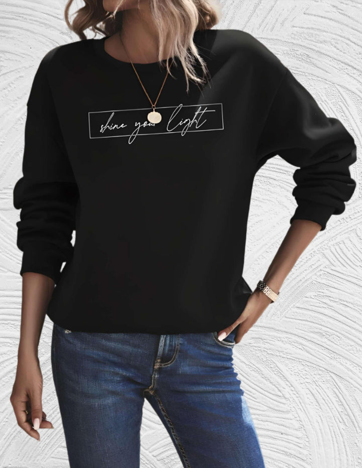Drune | Oversized Damenpullover mit Rundhalsausschnitt