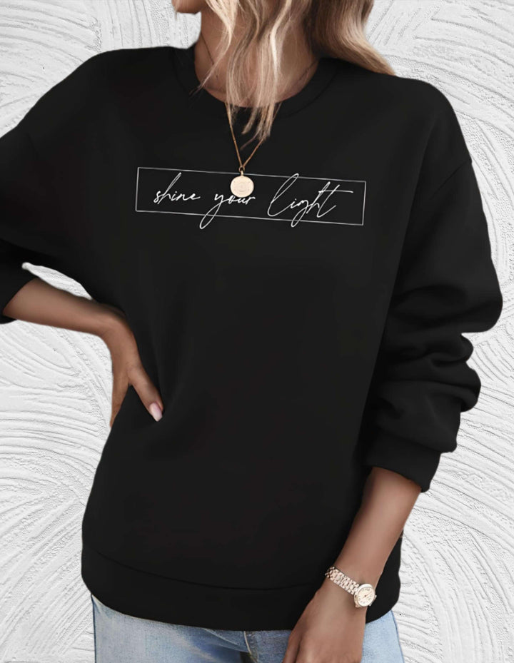 Drune | Oversized Damenpullover mit Rundhalsausschnitt