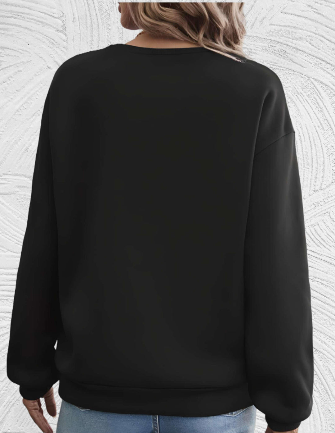 Drune | Oversized Damenpullover mit Rundhalsausschnitt