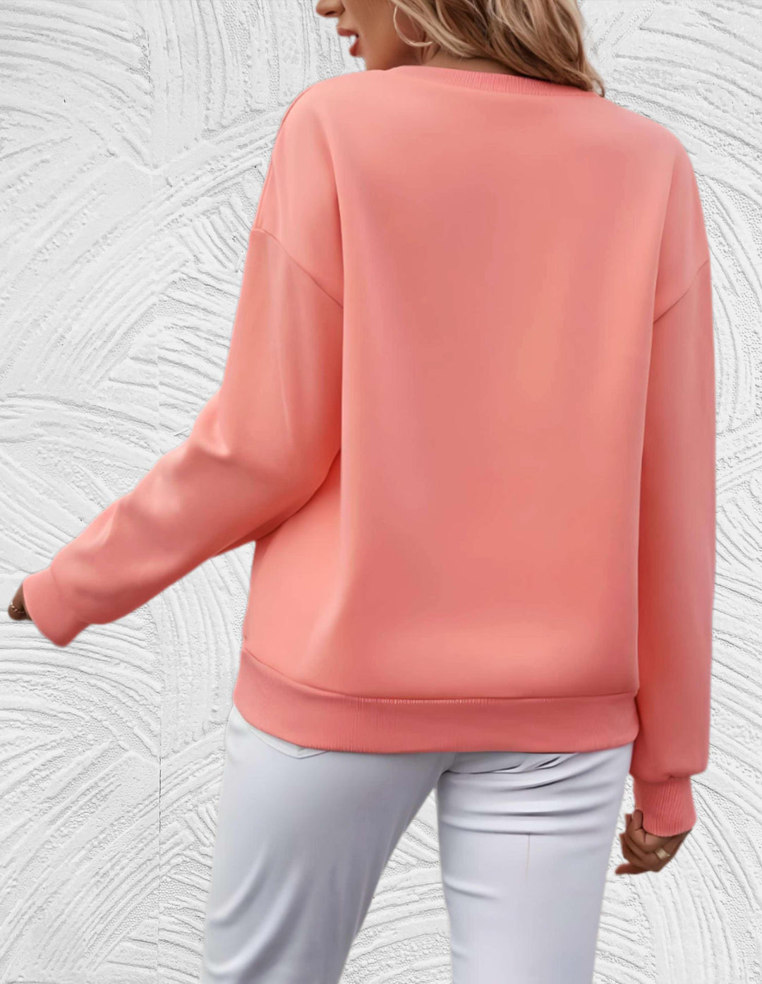 Drune | Oversized Damenpullover mit Rundhalsausschnitt