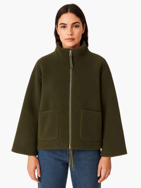 Drune | Oversized Sherpa-Fleece-Jacke Ultraweich und stilvoll für kaltes Wetter