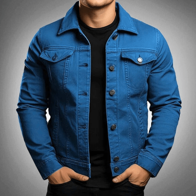 Drune | Denim Jack Herren Stilvolle Jeansjacke Lässige & Trendige Looks