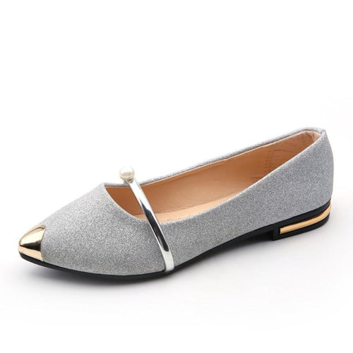 Drune | Perlen Flache Schicke Schuhe