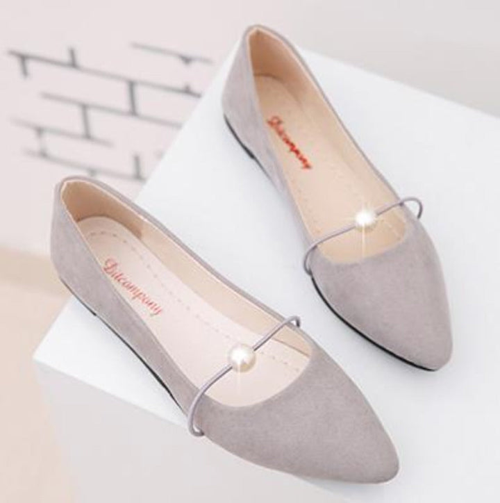 Drune | Perlen Flache Schicke Schuhe