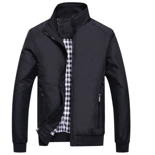 Drune | Jack Herren Sommerjacke Klassisches Design Komfortabel