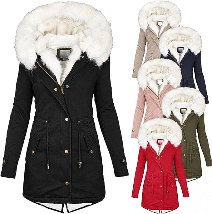 Drune | Winterjacke Mit Pelzkragen Für Damen