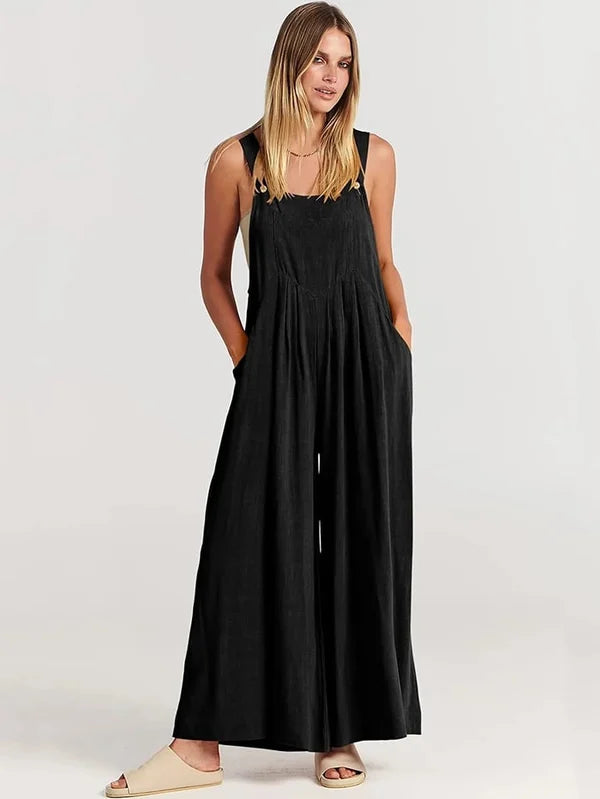 Drune | BreezyChic Weitgeschnittener Jumpsuit