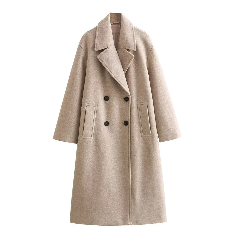 Drune | Stylische lange Jacke für Damen - Elegantes Design - Warmen Wintermantel