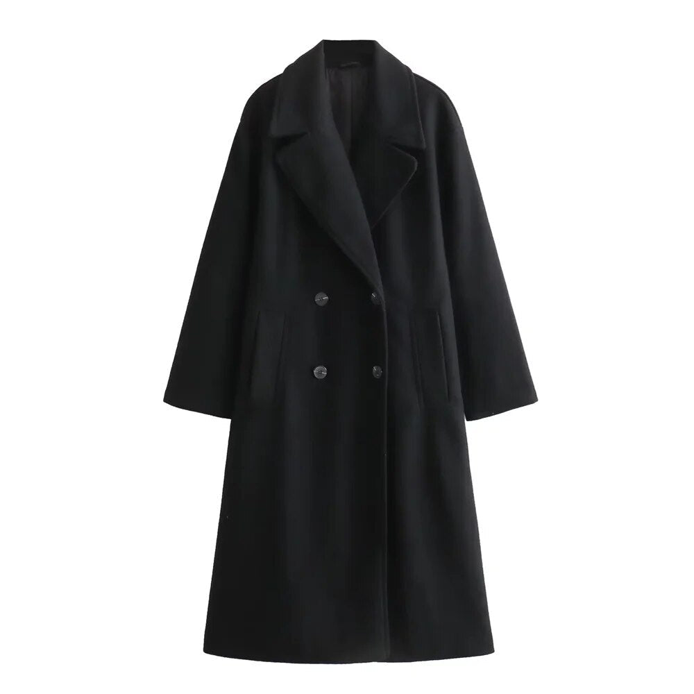 Drune | Stylische lange Jacke für Damen - Elegantes Design - Warmen Wintermantel