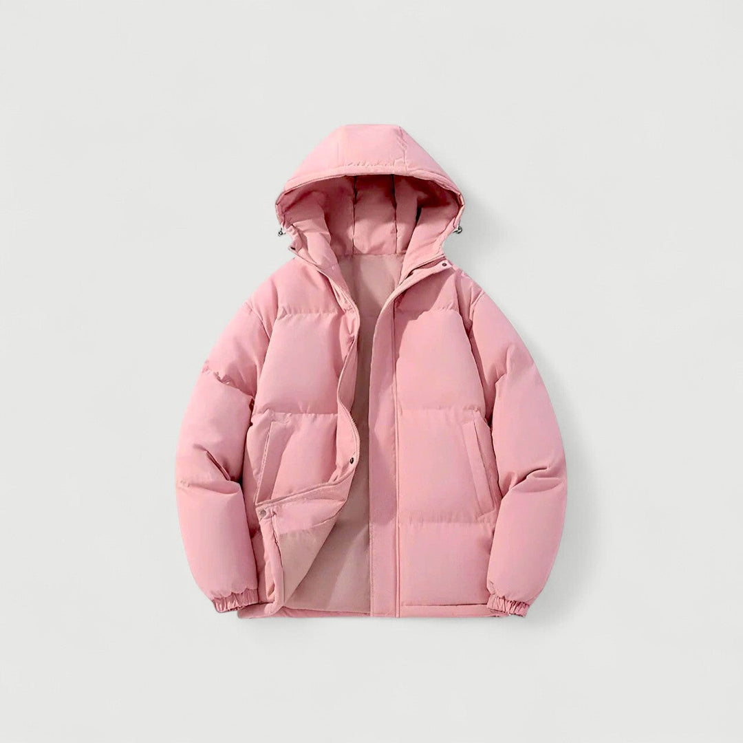 Drune | Kapuze Pufferjacke Parka mit Steppisolierung