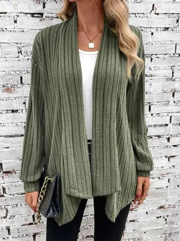 Drune | Locker Frauen Strickjacke Pullover