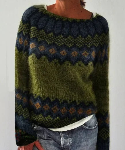Drune | Gemütlicher Fair Isle Pullover